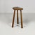 Mid-Century Modern Italian Semi-Circular Stool in Wood, 1950s For Sale - Image 10 of 10