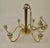 Goldenrod Vintage Chandelier in Brassard Wood by Oswald Haerdtl, 1933 For Sale - Image 8 of 18