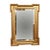 Vintage Golden Mirror For Sale