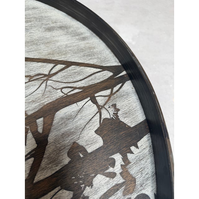Ethnicraft Tree Wooden Tray For Sale - Image 11 of 12