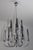 Silver Chrome-Plated Chandelier, 1920s For Sale - Image 8 of 18
