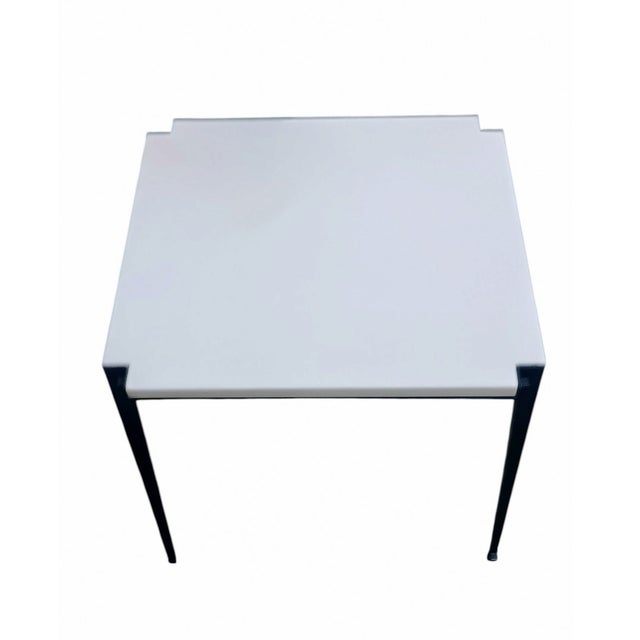 Tecno Marble Top T61 Side Table by Osvaldo Borsani for Tecno, Italy, 1950s For Sale - Image 4 of 9