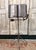 Black Italian Trompe l’Oeil Faux-Bamboo Iron Music Stand with Candlestick, Circa 1970s For Sale - Image 8 of 15