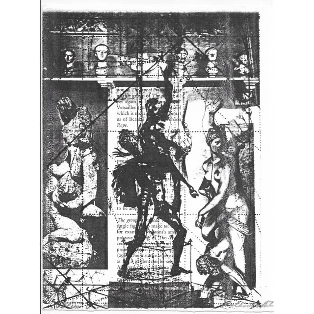 "Tableau Vivant" 1997 litho by Atlanta artist Adrienne Anderson (1949-2020). Anderson earned her MFA from University of...