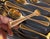 Gold Vintage Bestecke Solingen Gold Plated Flatware - Service for 12 For Sale - Image 8 of 12
