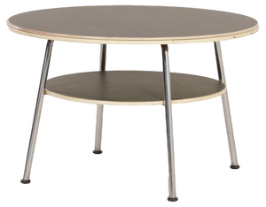 Large Round 529 Coffee Table by W.H. Gispen, 1950s