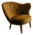 Swedish Mid-Century Sculptural Thumb / Gary Armchair in Velvet by Arne Norell, 1950s For Sale