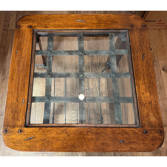 1990s Attributed Thomasville Arts & Crafts Influence End Table For Sale In Los Angeles - Image 6 of 6