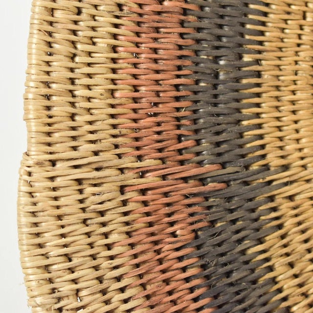 Early 20th Century Makenge Flat Wedding Basket 19.0 Inch Zambia For Sale In Denver - Image 6 of 9