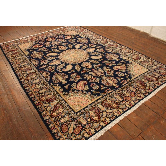Middle Eastern Hand-Knotted Rug For Sale - Image 4 of 9