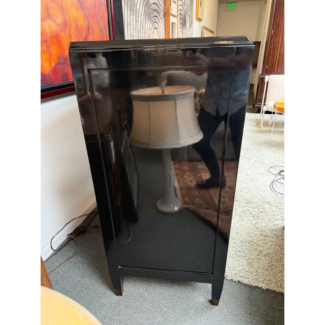 Metal Arhaus Lenox Collection Chest of Drawers, Black For Sale - Image 7 of 12