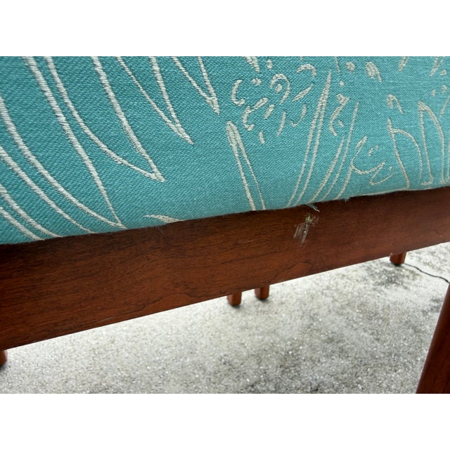 Vintage American Walnut Armchairs by Charles McMurray Designs, Set of 8 For Sale - Image 13 of 18