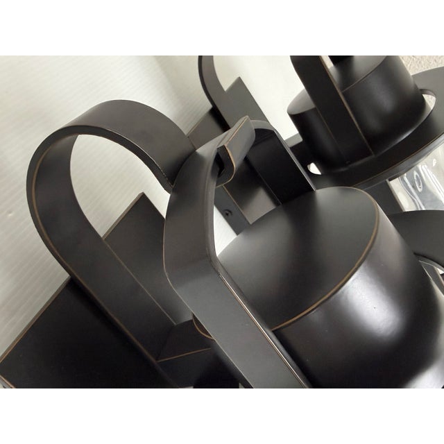 Metal Modern Forms Balthus Outdoor Sconces, Pair For Sale - Image 7 of 12