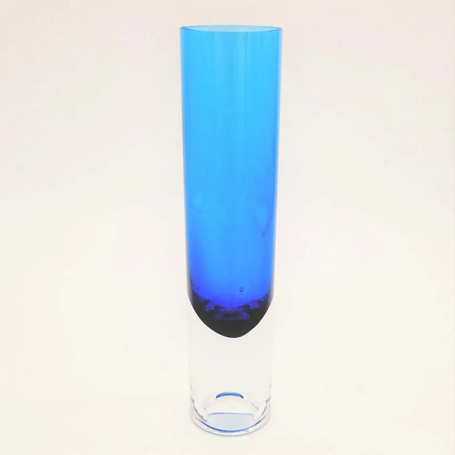 Vintage Glass Vase by Emil Funke for Grail, 1950s-1960s For Sale - Image 6 of 6