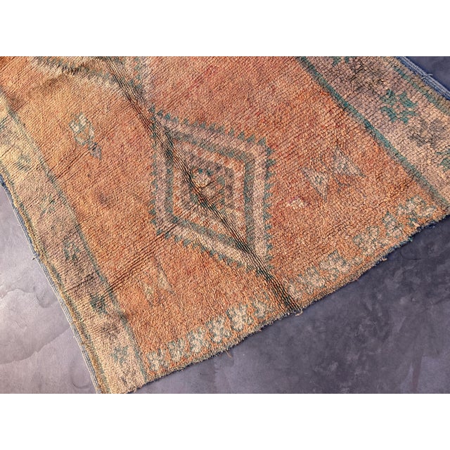 Textile Handknotted Moroccan Rug - 5'8" X 9'4" Ft For Sale - Image 7 of 10