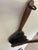 Wood Vintage Nautical Wood Fireplace Bellows With Sailing Ship For Sale - Image 7 of 9