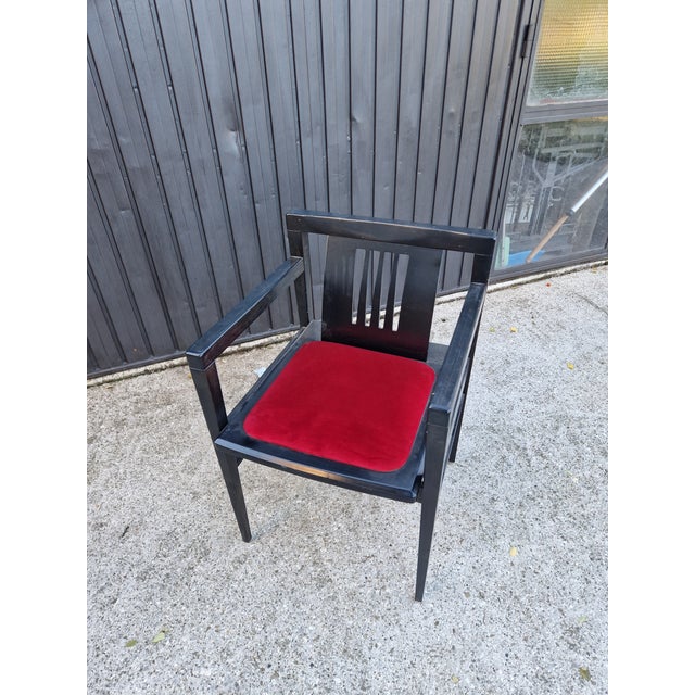 Vintage Armchairs in Wood, 1970s, Set of 2 For Sale - Image 11 of 12