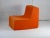 Space Age Armchair in Foam and Orange Jersey, 1970 For Sale - Image 9 of 17
