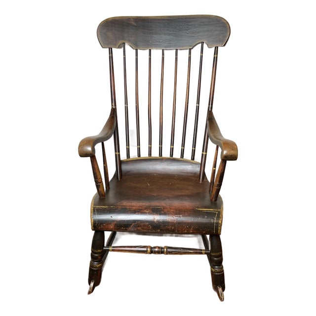Mid 19th Century Rocking Chair For Sale