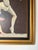 1970s Vintage J. Banas Figurative Acrobat Dancer Oil on Artist Board Painting, Framed For Sale - Image 10 of 13