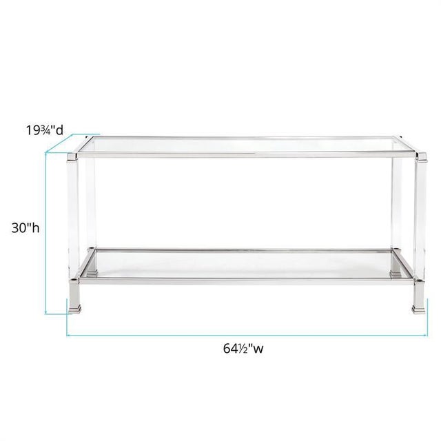 Kenneth Ludwig Chicago Claire Console Table from Kenneth Ludwig Chicago For Sale - Image 4 of 5