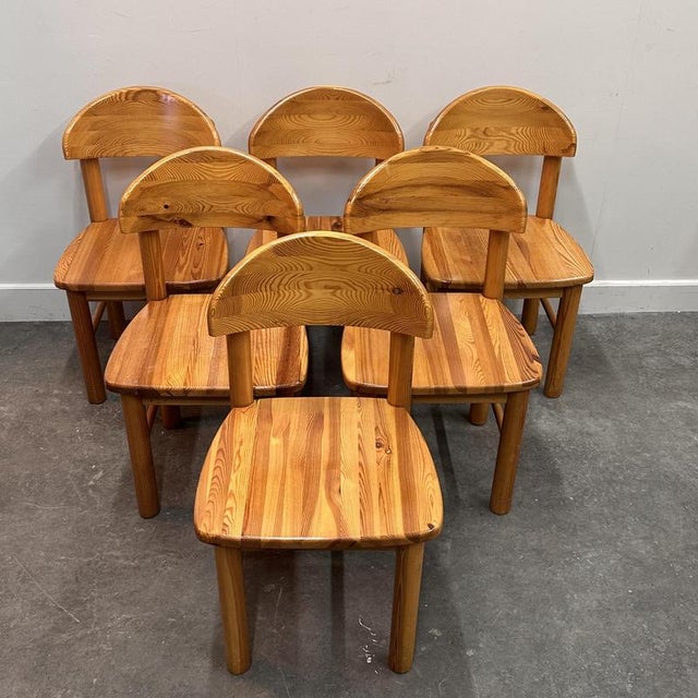 Pine Dining Chairs by Rainer Daumiller, Denmark, 1970s, Set of 6 For Sale - Image 14 of 14