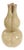 Mid 20th Century Off-White Glazed Gourd For Sale