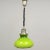 Vintage Opaline Green and Yellow Ceiling Lamp, 1960s For Sale - Image 6 of 6