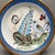 • Ken Edwards Tonala pottery plate with hand-painted bird, butterfly and botanical design. • Made in Mexico, likely circa...