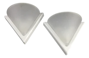 Postmodern Vega Wall Lights from Resistex, 1980s, Set of 2