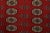 Bokhara Rug 8′ X 10’1” Red Wool Tribal Hand-Knotted Oriental Carpet For Sale - Image 9 of 13