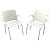 "Stripe" Dining Chair Armchairs by Giancarlo Vegni for Fasem, 1999 - A Pair For Sale - Image 13 of 13
