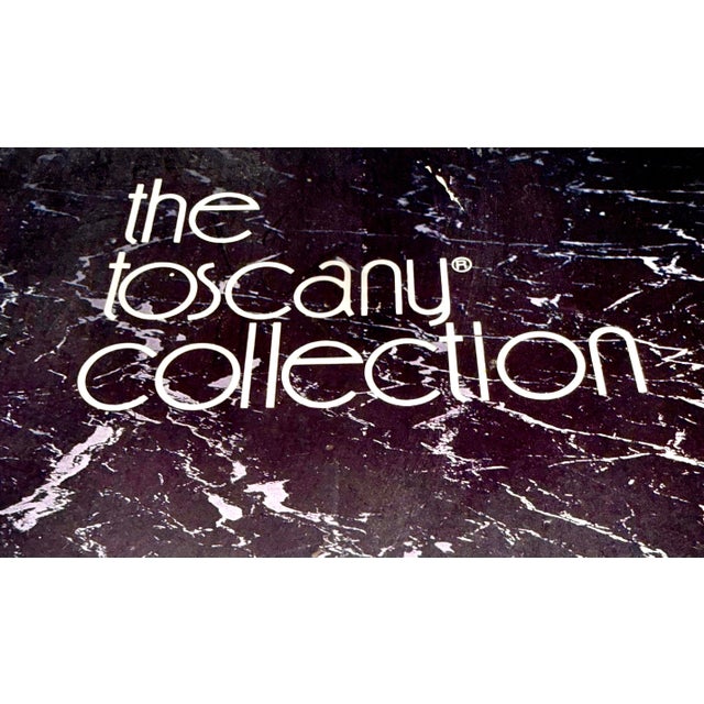 1980s 1980s The Toscany Collection Sierra Seven Piece Salad Set 7 pcs with original box For Sale - Image 5 of 12