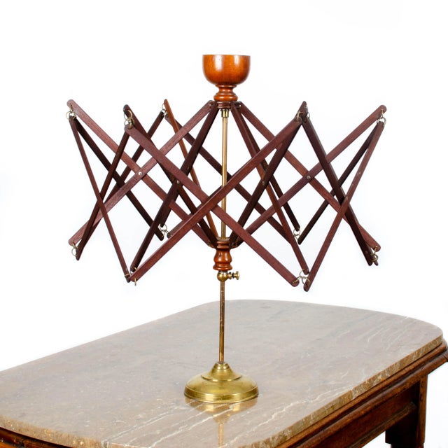 Wood 19th Century Antique Umbrella Swift Yarn Winder For Sale - Image 7 of 7