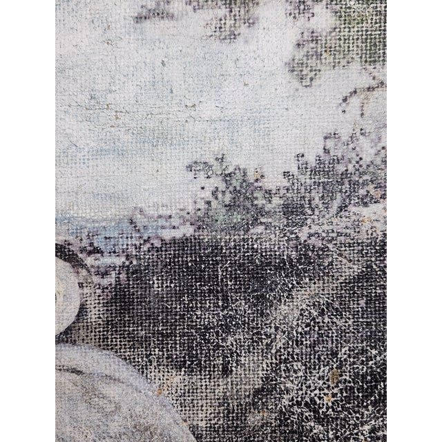 Shabby Chic Michele Stone Original Plaster Wall Art For Sale - Image 3 of 10