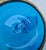 Glass French Blue Glass Apple Trinket Box Circa 1930s For Sale - Image 7 of 8