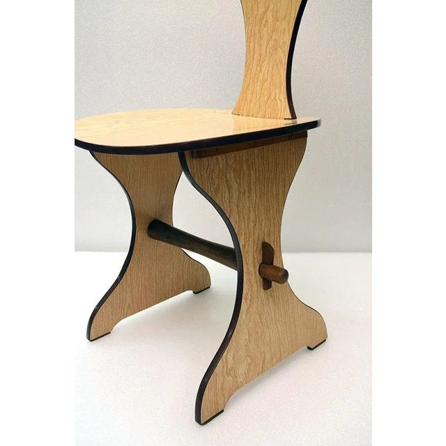 Set of Italian Laminate Chairs, 1960s For Sale - Image 9 of 10