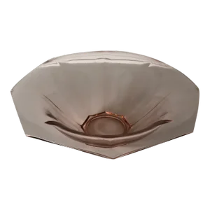 Vintage Heisey Pink Glass Serving Bowl