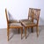Louis XVI Chairs in Walnut, Italy, 1950s, Set of 4 For Sale - Image 3 of 16