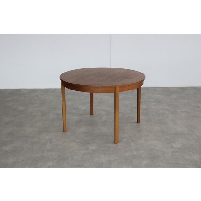 Mid-Century Modern Vintage Swedish Extendable Dining Table, 1960s For Sale - Image 3 of 13