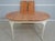 Age: Approx. 30 Years Old Details: Country French Style Woven Rush Seats Factory Weathered Distressed Finish Off White...