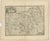 Antique map of France titled 'Bituricum Ducatus - Duche de Berri'. Decorative map of the Berry region, France. Berry is a...