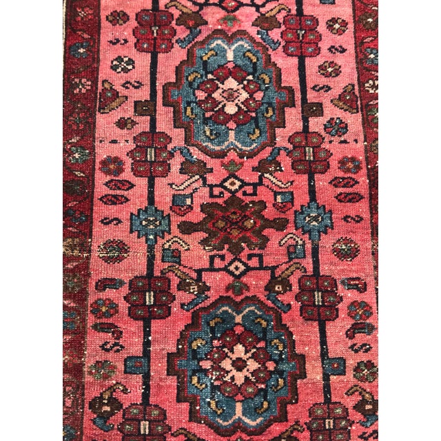 1910s Antique Hamedan Rug-5’11” X 3’5” For Sale In Los Angeles - Image 6 of 13