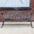 Metal A Pair of Aluminum Sleigh Form Garden Benches Circa 1950. For Sale - Image 7 of 12