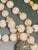 Rose Late 20th Century Strawberry Quartz & Rose Quartz Evil Eye Mala Necklace For Sale - Image 8 of 10