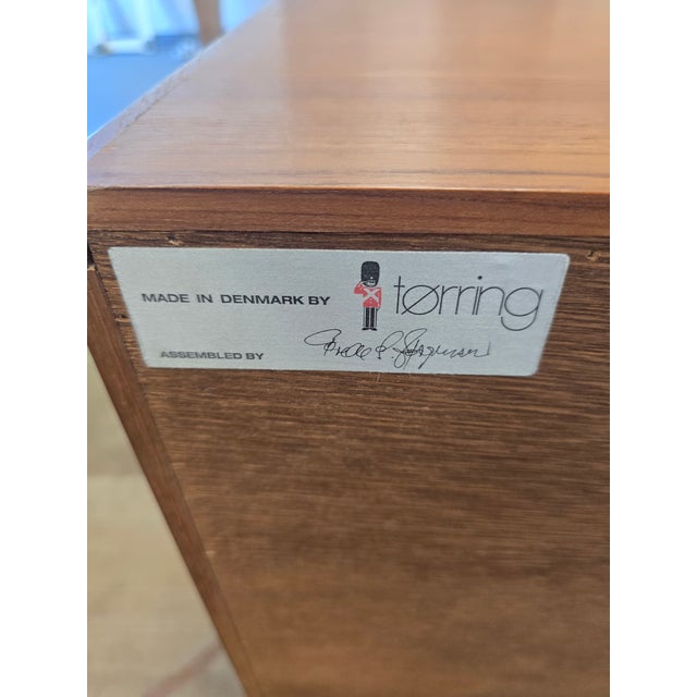 1970's Vintage Danish Teak Dresser by Nils Jonsson for Torring Mobelfabrik For Sale In Miami - Image 6 of 6