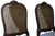 French Provincial Pair of Vintage French Provincial Cane Back Dining Chairs With Blue Upholstered Seats For Sale - Image 3 of 7