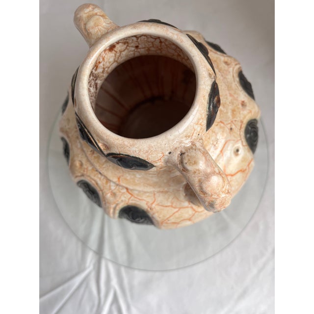 Early 20th Century “Alienware” Ditmar Urbach Handled Fish Vase Vintage 1930s Czech Art Deco - Model 8197 Maker/Designer: Ditmar Urbach For Sale - Image 5 of 14