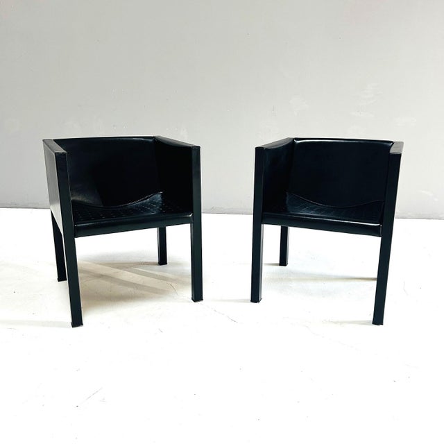 Vintage Chairs by Antonio Citterio for B&B Italia, 1980, Set of 2 For Sale - Image 15 of 15