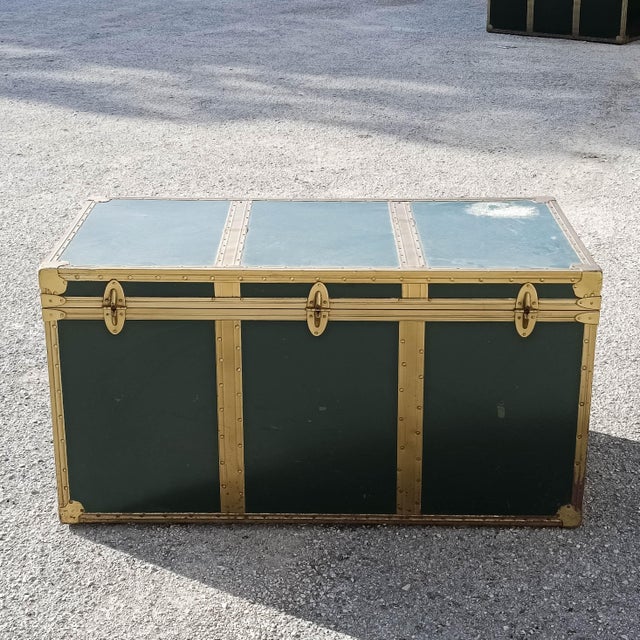1950s Travel or Storage Trunk, 1900s For Sale - Image 5 of 18